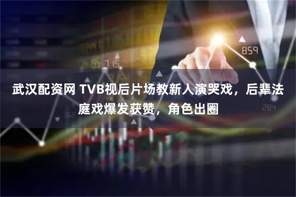武汉配资网 TVB视后片场教新人演哭戏，后辈法庭戏爆发获赞，角色出圈